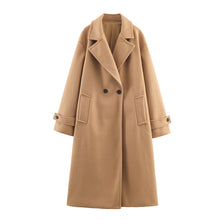 Load image into Gallery viewer, Womens Loose Elegant And Minimalist Long Coat