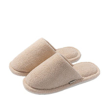Load image into Gallery viewer, Fluffy Faux Fur Indoor Slippers – Non-Slip EVA Sole