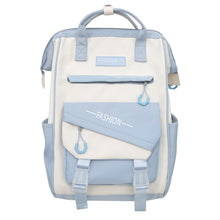 Load image into Gallery viewer, High-Capacity Nylon Backpack for College Students – Lightweight &amp; Stylish