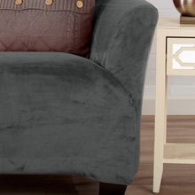 Load image into Gallery viewer, Velvet Stretch Slipcover - Gale Collection