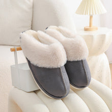 Load image into Gallery viewer, Plush Fur Slippers - Warm Non-Slip Indoor House Shoes