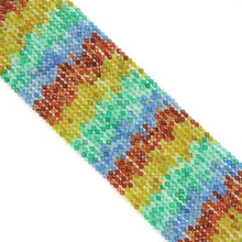 Load image into Gallery viewer, 3mm Multicolor Agate Round Faceted Beads, Sku#U1905