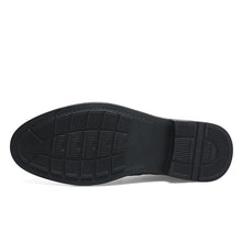 Load image into Gallery viewer, Men's Invisible Height Increasing Leather Shoes | Business Formal Elevator Shoes 6cm 8cm Lift