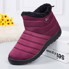 Load image into Gallery viewer, Women's Waterproof Mid-Calf Snow Boots | Wool-Lined Zip Winter Boots