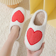 Load image into Gallery viewer, Women's Plush Embroidery Home Slippers | Suede Non-Slip Warm House Shoes