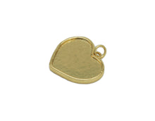 Load image into Gallery viewer, Enamel Tulip Flower On Heart Shape Pendant, Sku#L649