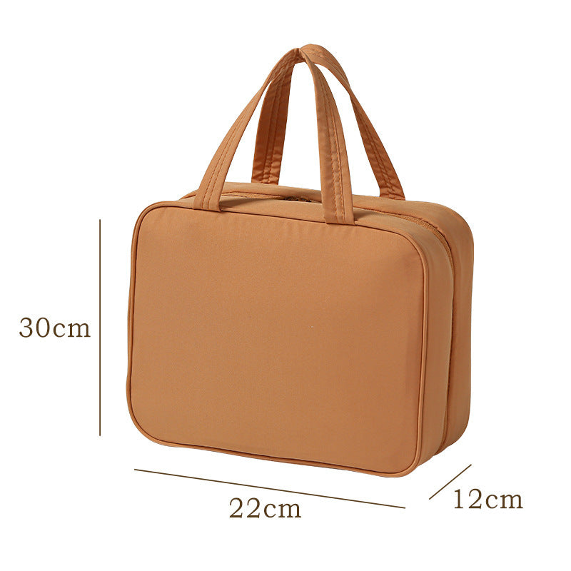 Hanging Travel Toiletry Bag - Large Capacity Makeup Organizer with Multiple Compartments