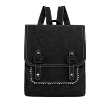 Load image into Gallery viewer, Korean-Style Women's Backpack - PU Leather Fashion Backpack with Multiple Pockets | Sarah Express