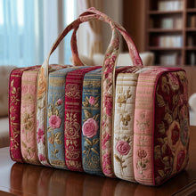 Load image into Gallery viewer, Bookwind Series Short-Distance Handheld Quilted Embroidery Travel Bag Multi-Functional