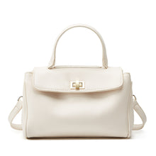 Load image into Gallery viewer, Korean-Style Minimalist PU Leather Commuter Tote Bag
