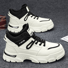 Load image into Gallery viewer, Men's Non-Slip High-Top Outdoor Sports Boots - Mesh Lining, Rubber Sole, Round Toe Lace-Up Athletic Footwear
