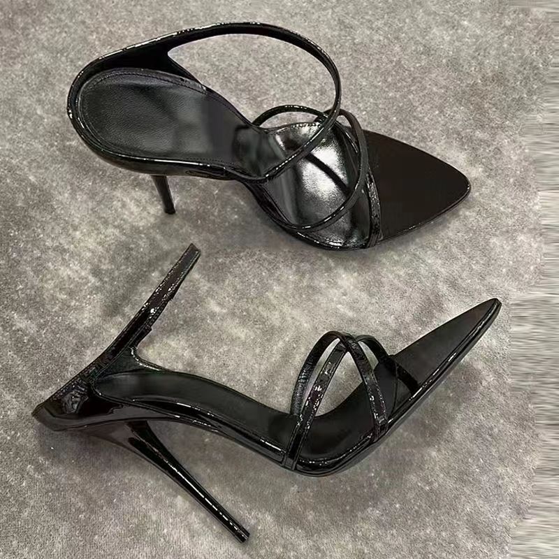 Women's Luxury Pointed-Toe Slide Sandals | European Style High Heel Slides | Sarah Express