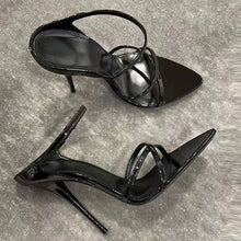 Load image into Gallery viewer, Women's Luxury Pointed-Toe Slide Sandals | European Style High Heel Slides | Sarah Express