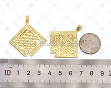 Load image into Gallery viewer, Rhombus Shape Charm, Sku#LK565