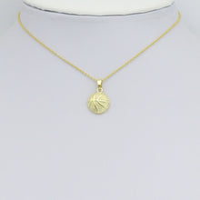 Load image into Gallery viewer, Gold Basketball Charm Pendant,Sku#LX852