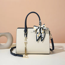 Load image into Gallery viewer, Women's Genuine Leather Crossbody Bag – Spacious Trapezoid Shoulder Bag