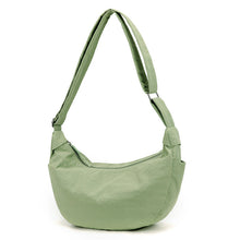 Load image into Gallery viewer, High-Capacity Nylon Shoulder Bag – Urban Minimalist Dumpling Bag for Women