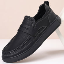 Load image into Gallery viewer, Men's Casual Slip-On Leather Shoes