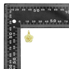 Load image into Gallery viewer, Gold 3D Flower Charm Pendant, Sku#LK1187