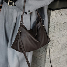 Load image into Gallery viewer, Genuine Leather Crossbody Bag for Women - Premium Suede &amp; Cowhide Shoulder Bag