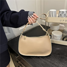 Load image into Gallery viewer, Women's Korean-Style Minimalist Crossbody Shoulder Bag | PU Leather Single Strap