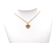 Load image into Gallery viewer, CZ Heart Charm, Sku#LX16