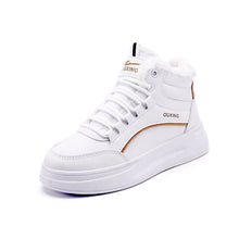 Load image into Gallery viewer, Women's Fleece-Lined High-Top Sneakers | Insulated Casual Winter Shoes