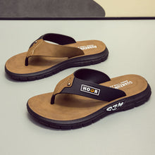 Load image into Gallery viewer, Men's Non-Slip Beach Flip-Flops - Thick Sole Comfort Sandals