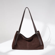 Load image into Gallery viewer, Premium Suede Tote Bag - Large Capacity Leather Handbag for Women