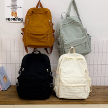 Load image into Gallery viewer, Women's Large Capacity Nylon Backpack – Minimalist Casual Travel Bag