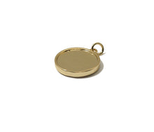 Load image into Gallery viewer, CZ Pave Mother of Pearl Smiley Face Charm, Sku#F1525