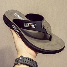 Load image into Gallery viewer, Men's Non-Slip Beach Flip-Flops - Thick Sole Comfort Sandals
