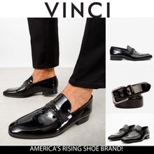Load image into Gallery viewer, The Dodoma Black Patent  Leather Loafer Men Shoe