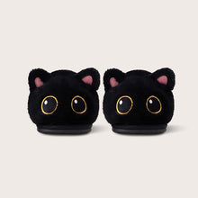 Load image into Gallery viewer, Cozy Cat Slippers with Fleece Lining - Warm Indoor House Shoes for Women &amp; Men