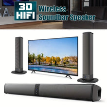 Load image into Gallery viewer, Wireless Soundbar for TV – 2-in-1 Detachable Bluetooth Speaker