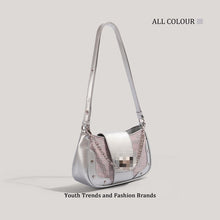 Load image into Gallery viewer, Mini Square Crossbody Bag for Women – PU Leather Shoulder &amp; Underarm Bag with Chain Strap | Stone Pattern