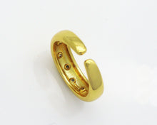 Load image into Gallery viewer, CZ North Star On Round Adjustable Ring, Sku#X333