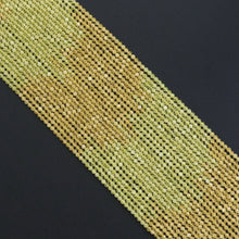 Load image into Gallery viewer, Yellow Cat's Eye Round Faceted Beads, Sku#U1757