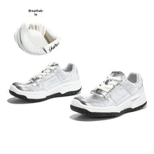 Load image into Gallery viewer, Chunky Sole Lace-Up Flat Shoes