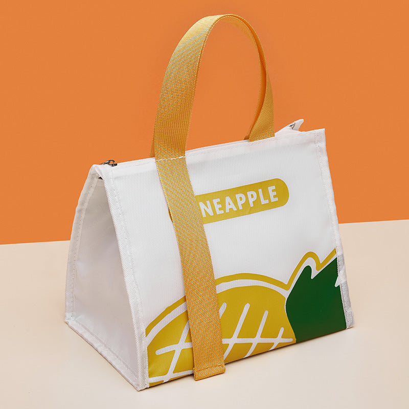 Thickened French-Style Maillard Insulated Lunch Bag