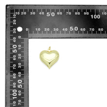 Load image into Gallery viewer, Puffy Heart Charm Pendant, Sku#LD622