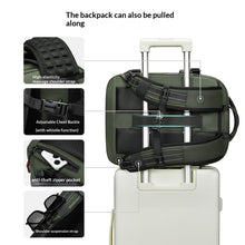 Load image into Gallery viewer, Water-Resistant Expandable Laptop Backpack | 16" Oxford Fabric Business Travel Bag 20–35L