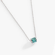 Load image into Gallery viewer, December Birthstone Precious Pendant Necklace
