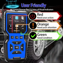 Load image into Gallery viewer, OBD2 Engine Diagnostic Tool – Universal Code Reader (Blue)