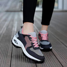 Load image into Gallery viewer, Women's Breathable Air-Cushioned Mesh Sneakers - Lightweight Athletic Walking Shoes