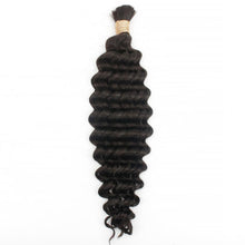 Load image into Gallery viewer, Deep Wave Bulk 100% Human Braiding Hair