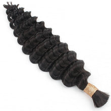 Load image into Gallery viewer, Deep Wave Bulk 100% Human Braiding Hair
