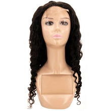 Load image into Gallery viewer, Deep Wave 4x4 Transparent Lace 100% Human Hair Closure Wig