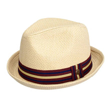 Load image into Gallery viewer, Peter Grimm Deppo - Straw Fedora Hat