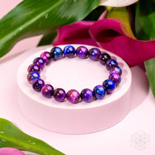 Load image into Gallery viewer, Destiny Activator - All-Galaxy Tiger’s Eye Bracelet